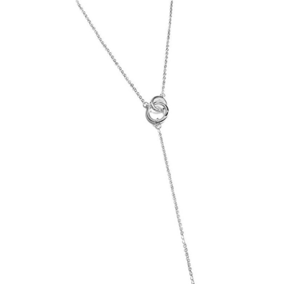 New GUESS Silver Necklace - Picture 1 of 5